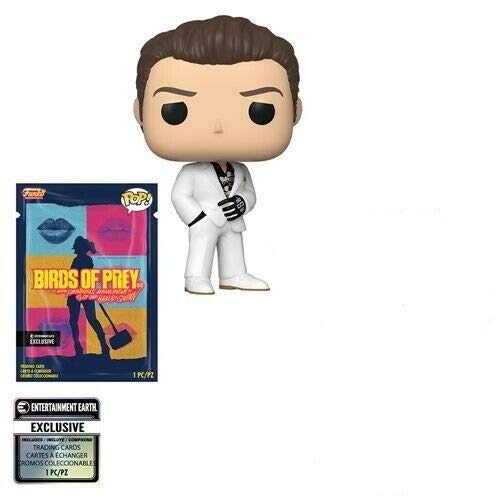 Birds Of Prey Roman Sionis Pop! Vinyl Figure With Collectible Card - Entertainment Earth Exclusive - And With 1 Compatible Pet Graphic Protector Box #TOP27