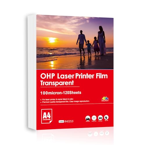 Fogli Di Acetato OHP A4 - Pellicola Trasparente Con Filtro Di Luce In Plastica, Aiuto Per La - Foto 9