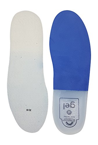 Semelles en gel Sunbed lavables pour pointures 37 à 50