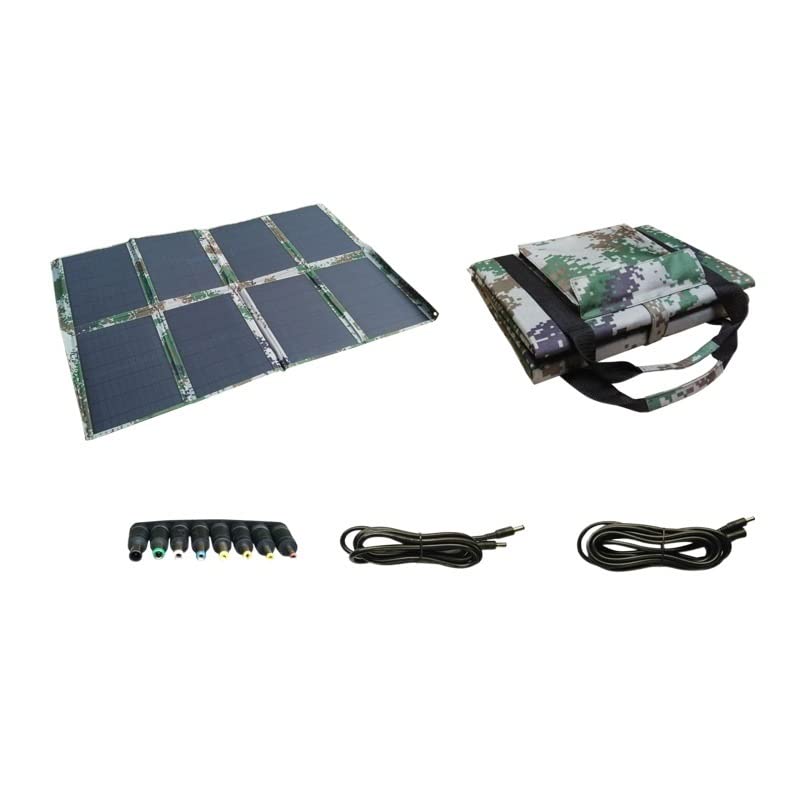 Pannello Solare Pacchetto Pieghevole Solare da 100 W Pannello di Ricarica Solare Generazione di energia Solare Portatile Pannello Solare da 100 W Pieghevole