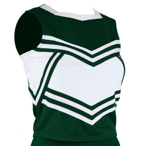 Classic Vest CF1145V (Dark Green/White, Youth Medium)