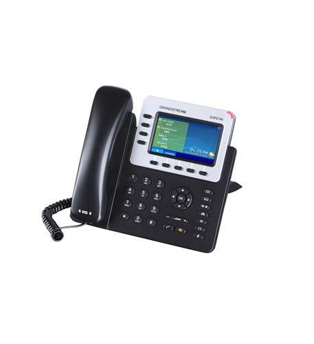Preisvergleich Produktbild Grandstream GXP2140 Telefon mit 4 Leitungen, HD, VoIP, Gigabit, Bluetooth, PoE, Farb-LCD