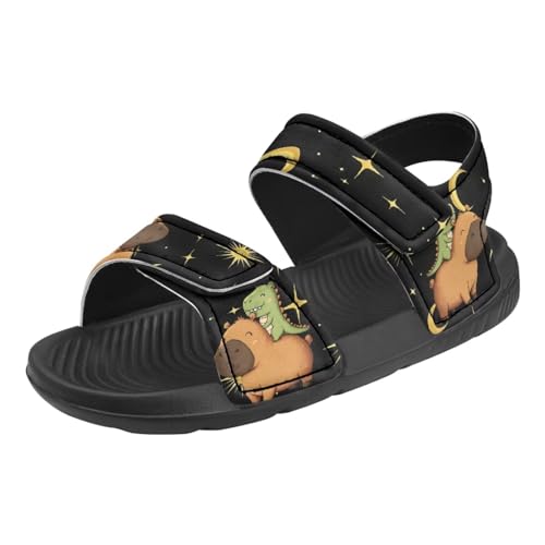 Unisex Kids Sandals Horse Summer Shoes Boys and Girls Adjustable Sport Athletic Outdoor Sandals for Toddler/Little Kid/Big Kid - Main Image