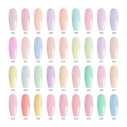 Esmalte de uñas gel PLA Gram Gram's Rose Garden 36 colores miniatura 2