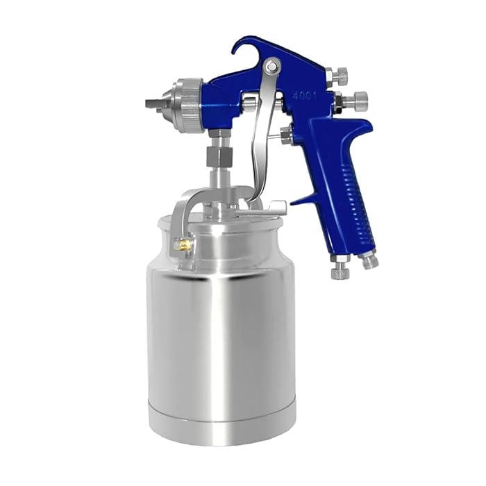 Buy Beduan HVLP Spray Gun 1.8mm Nozzle, Siphon feed Pneumatic Air