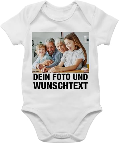 Baby Body Junge Mädchen - Mit Foto I Eigenem Bild I Text I Name I...