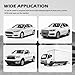 4PCS Car O Rings Universal Exhaust Hangers,Durable Rubber Muffler Hanger for Hanging and Fixing the Exhausts Pipe,Essential Exhaust Hangers Rubber for Most Cars,Trucks and SUVs