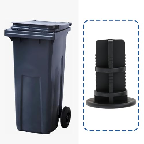 YINETTECH Scharnierstifte für Mülltonnendeckel, 41 x 33 mm, kompatibel mit Otto, kompatibel mit ESE 240 Mülltonnendeckel, 4 Stück