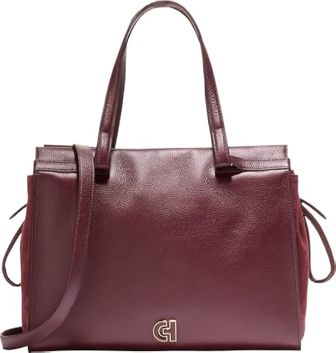 Cole Haan Grand Ambition Side Cinch Satchel, Bloodstone