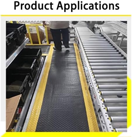 Anti-Static Anti-Fatigue Floor Mat 20mm Thick, Non-Slip High Elasticity, Ergonomic Comfort Mat for Home & Office, Reduces Fatigue, Boosts Work Efficiency (0.6x0.9m / 2.0x3.0ft)