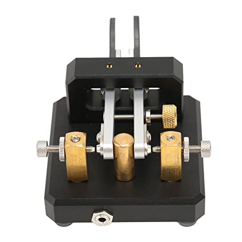 Llave Morse CW portátil con contactos de plata pura miniatura 5