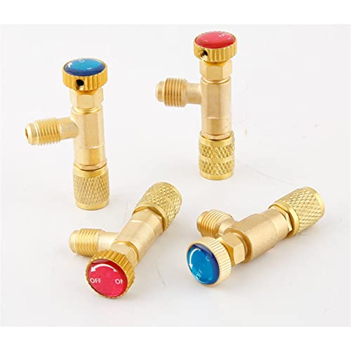 Herramientas de refrigeración R410a R22 con conector de válvula de aire acondicionado tipo E 5