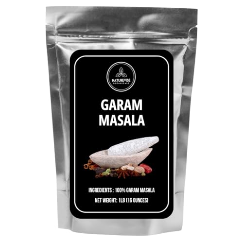 Naturevibe Botanicals Garam Masala, 1 Pound - 100% Pure &amp; Natural | Adds taste and flavor [Packaging may vary]