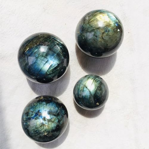 Spécimen de labradorite haut de gamme avec piédestal d'exposition - 3