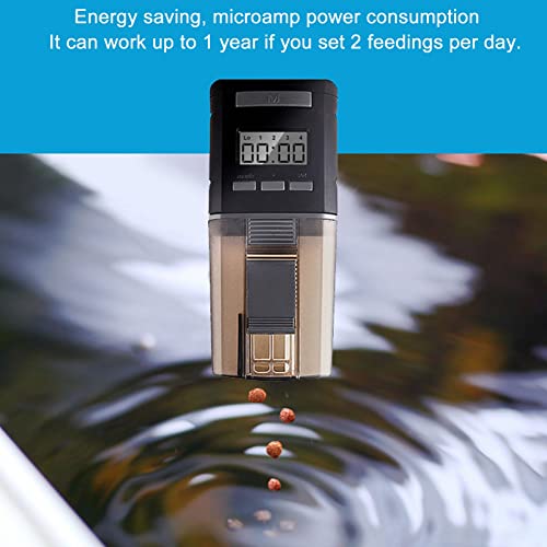 Distributeur nourriture poisson avec minuterie électrique programmable