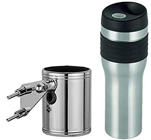Kruzer Kaddy KKCP#1550 Chrome Combo Pack (Includes Switch Mount Kustom Kaddy and Kruzer Travel Cup)
