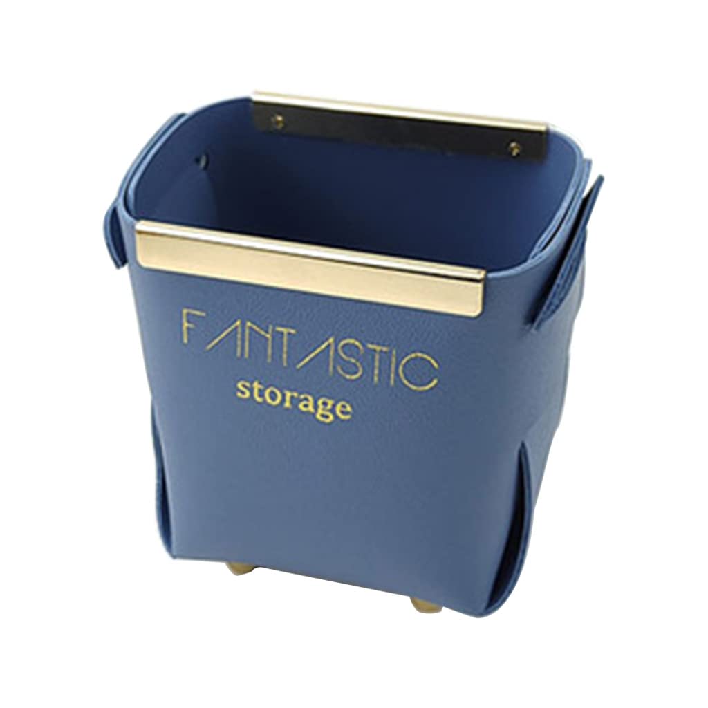Yhplxyuus Exquisite Goods Storage Box Foldable Small Size Large Capacity Makeup Storage Bucket for Cosmetics Stationeries Sundries Makeup Bucket Organizer Large Capacity Heavy Duty