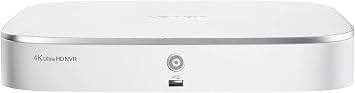 Lorex 4K Ultra HD 8-Channel 1TB Fusion Network Video Recorder with Smart Motion Detection and Voice Control