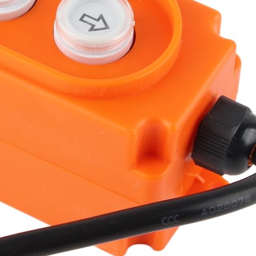 Bouton de Grue, Palan Vers Le Haut à RéInitialisation Automatique éTanche à La Poussière Avec Condensateur 220-380V 30uF, Pour Petites Grues, Palans éLectriques, Grues et Autres éQuipements