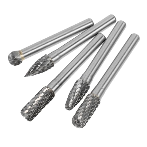 Set de 6 fresas rotativas de carburo de tungsteno 6x8mm miniatura 1