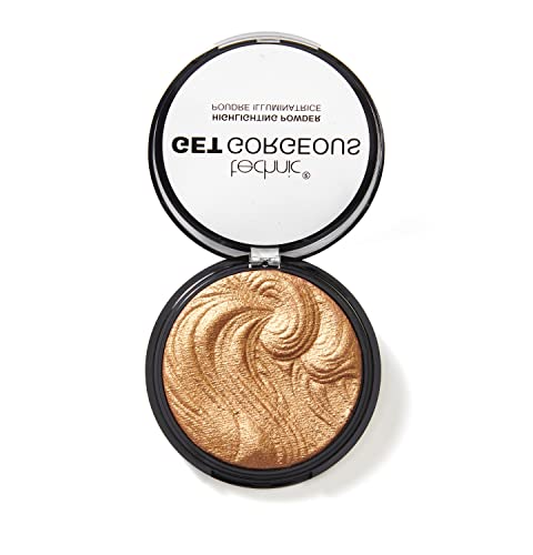 Technic Get Gorgeous 24 ct oro relieve en polvo, 6 g