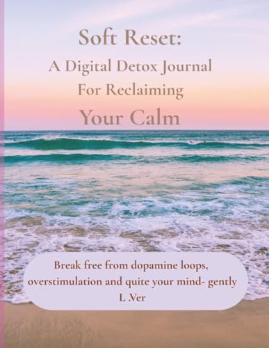 Digital Detox Journal - 58-Page Mindfulness Guide