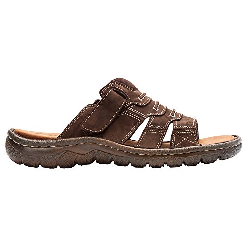 Propet Mens Jace Fisherman Slide Casual Sandals Casual - Brown
