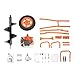 63CC 2 Stroke Post Hole Digger 3HP Gas Powered Earth Auger Borer Ground Drill Gasoline Earth Auger Wheelbarrow with 11
