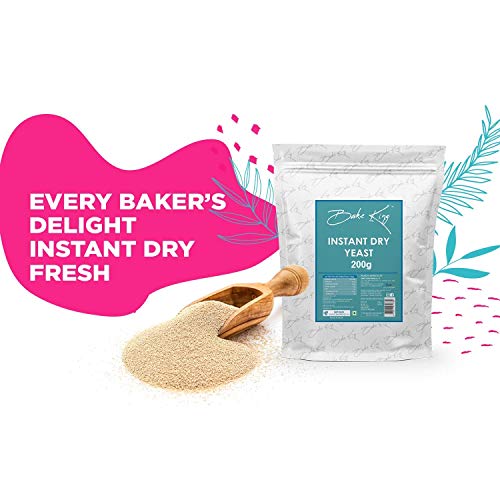 Image of BAKE KING Instant Active Dry Yeast Powder 200gm
