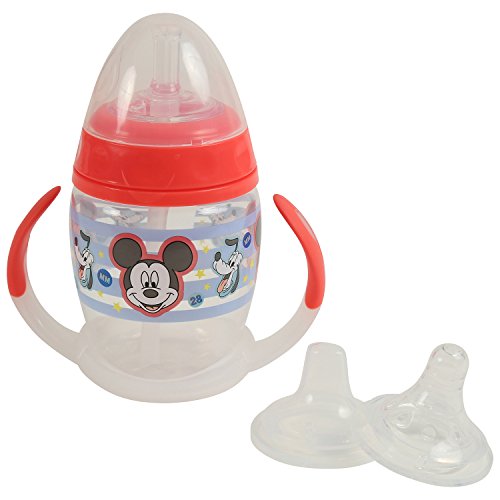 Image of Disney Mickey Mouse 6 Piece Grow with Me Sippy Cup, Red