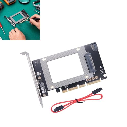 Adaptador PCIe U.2 de 32 Gbps para disco de juego en Windows 7 8 10 de 64 bits 2