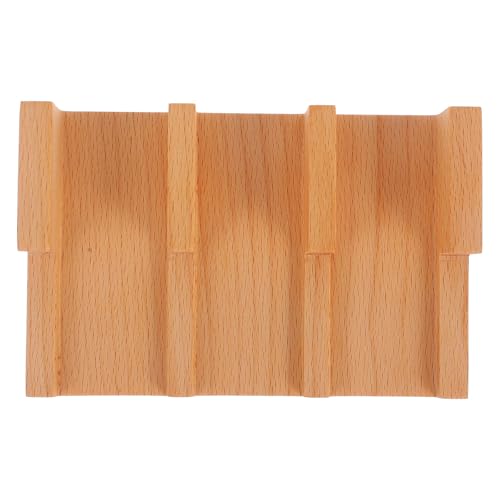 Soporte elegante de madera para sushi con rejilla resistente 2