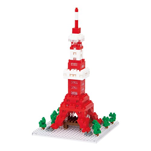Preisvergleich Produktbild nanoblock - Tokyo Tower 2 - Bausatz (NBH053)