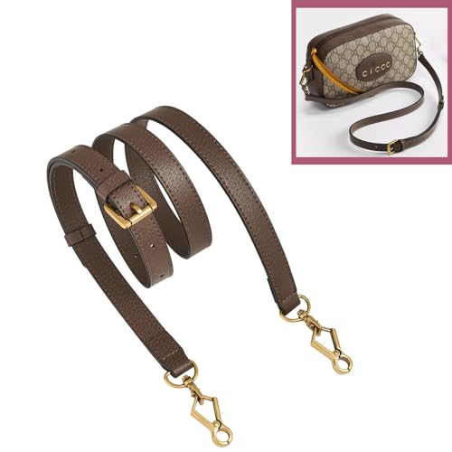 Image of Leather Purse Strap Replacement Crossbody Handbag Long Adjustable