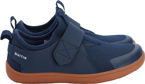 WHITIN Little/Big Kid Wide Width Barefoot Shoes | Boys/Girls Minimalist Elastic Opening Sneakers | Flexible- Zero Drop Sole4