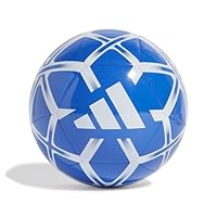 adidas Unisex-Adult Starlancer Club Soocer Ball, Blue/White, 5