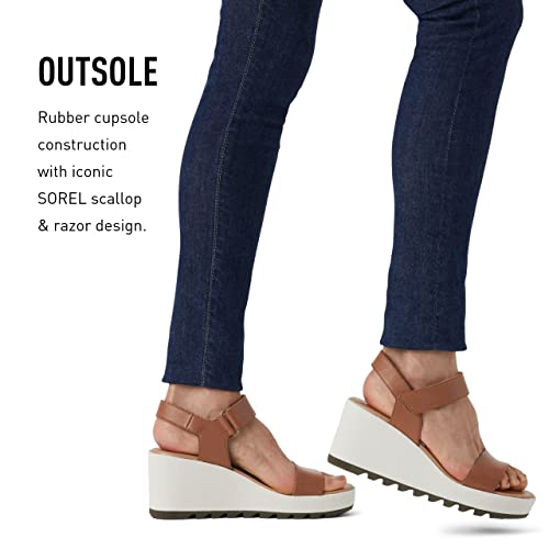 Sorel Women's Cameron Wedge Sandals - Velvet Tan - Size 9.5 #TOP4