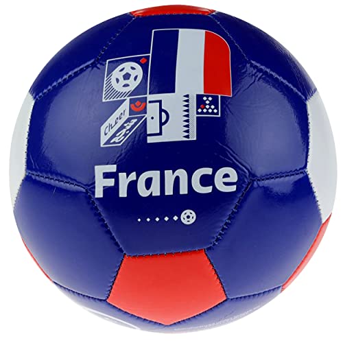 FIFA World Cup Qatar 2022 Team France Soccer Ball Souvenir Display