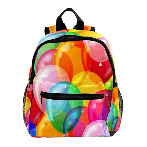 Sac à dos pour enfants cadeau parfait motif ballon coloré 30,5 cm