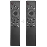 (Pack of 2) Universal Remote Controls for All Samsung TV LED QLED UHD SUHD HDR LCD Frame Curved Solar HDTV 4K 8K 3D Smart TVs, with Buttons for NeIflix, Rakuten TV