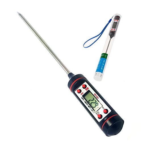 Thejd Cooking Thermometer- Digital Meat Thermometer Kitchen Thermometer All Food, Grill, Bbq And Candy Meat Thermometer (Thejd Cooking Thermometer) #TOP3