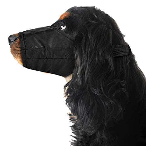Weebo Pets Breathable Nylon Cloth Safety Muzzle (Small)