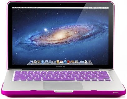 GMYLE Soft-Touch Frosted Hard Case for MacBook Pro 13 inch with CD-ROM (Model: A1278) - Deep Purple