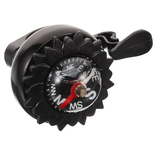 Fahrradklingel mit Kompass Praktische Multi Funktionsglocke für Mountainbike und Klapprad zur Diebstahlsicherung für Sicheres Fahren