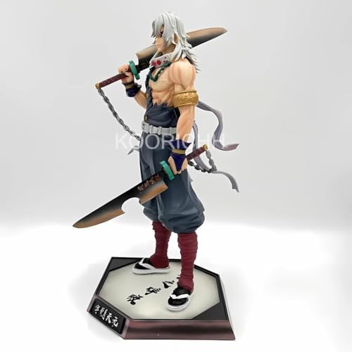 Image of Demon Slayer Tengen Uzui Action Figure 30 cm | | Kimetsu No Yaiba Anime Collectible Statue | Premium PVC Action Toy for Display, Shelf Display, Room Decor & Anime Lovers Gift |