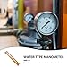 Totority Differential Pressure Meter Stainless Steel U-Shaped Manometer 0-10Kpa for Accurate Testing in Home and Industrial Applications