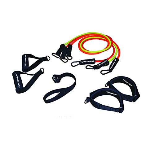 Cougar Resistance Exercise Bands with Door Anchor, Handles, Legs Ankle Straps for Resistance Training, Physical Therapy, Home Workouts for Men/Women (B09NF36BNW) Amazon Price History, Amazon Price Tracker