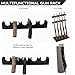 OCQOTAT Gun Rack for Gun Storage, Gun Safe Accessory for Shotguns, Gun Holder in Gun Cabinet, Shotgun Rest, Foam Material with Magnetic Strip and Hook Strip, Gifts for Hunters