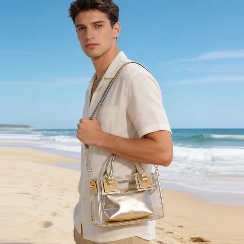 Bolso transparente cruzado Cooba para mujer miniatura 4