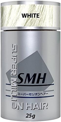 Super Million Hair – 1 x 25 g Hair Building fibre – No. 15 bianco